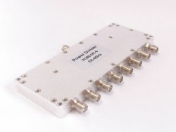 DC-6GHz 8路电阻功分器