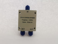2-8GHz 2路微带功分器