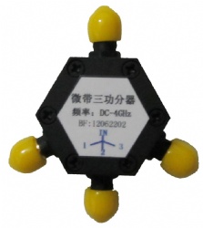 DC-6GHz 3路电阻功分器